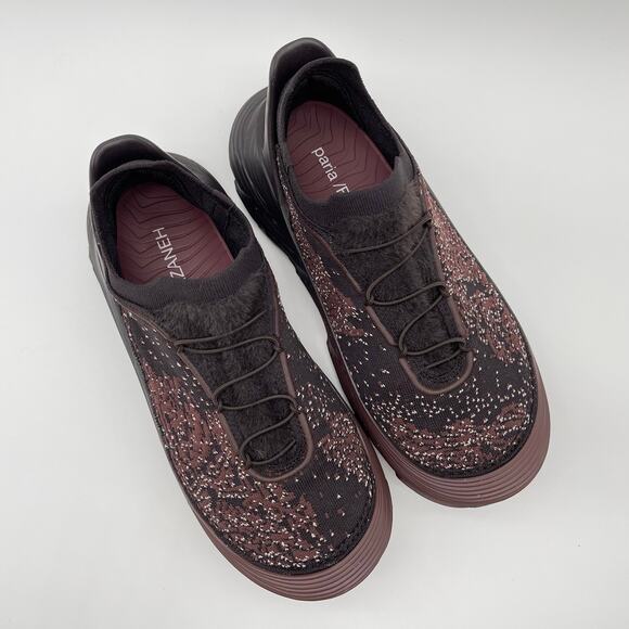 Hoka x Paria Farzaneh | Restore Chukka Sneakers in Chocolate Men's 9 Women's 10 - Picture 8 of 14